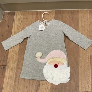 Mud pie Santa dress 2T, New never worn with tags